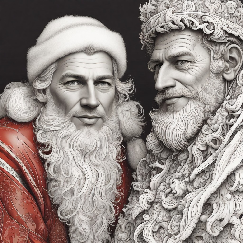 Father Christmas Photo Style