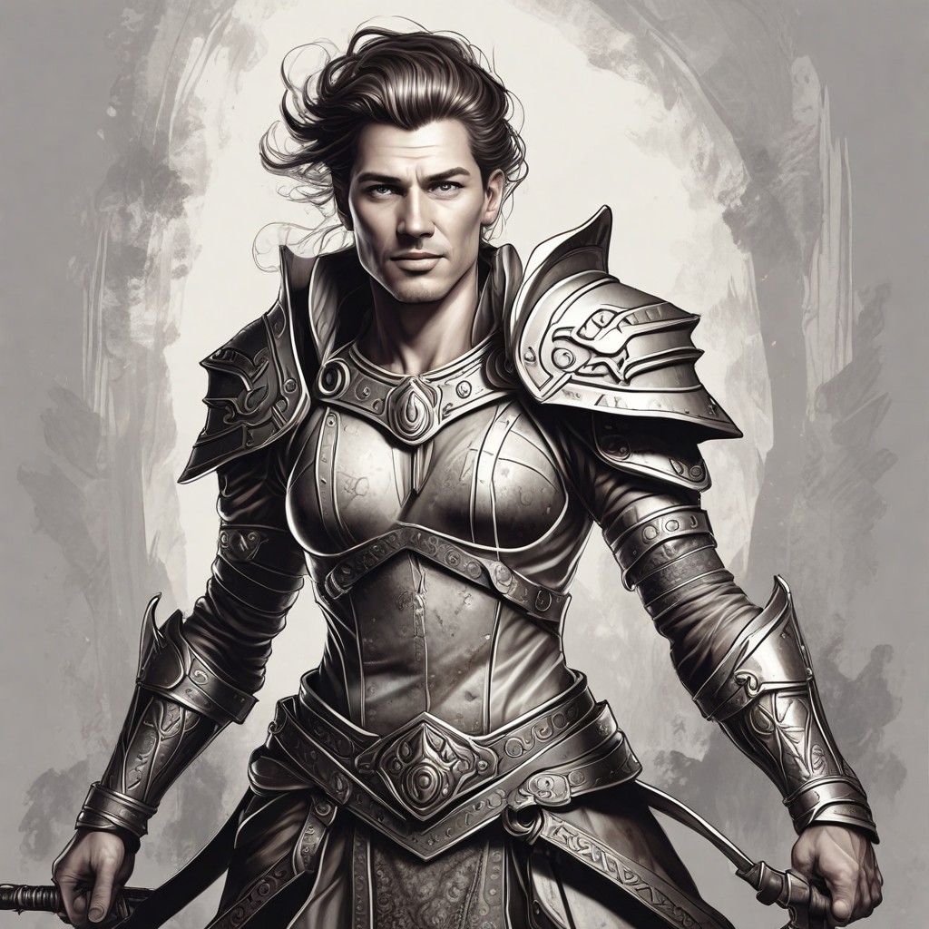 Female Warrior Photo Style