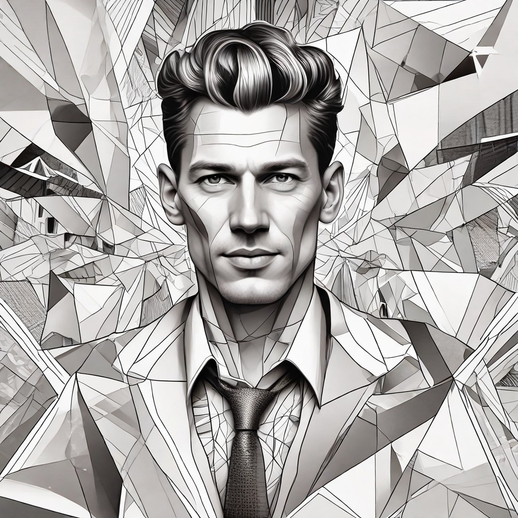 Geometric Planes Photo Style