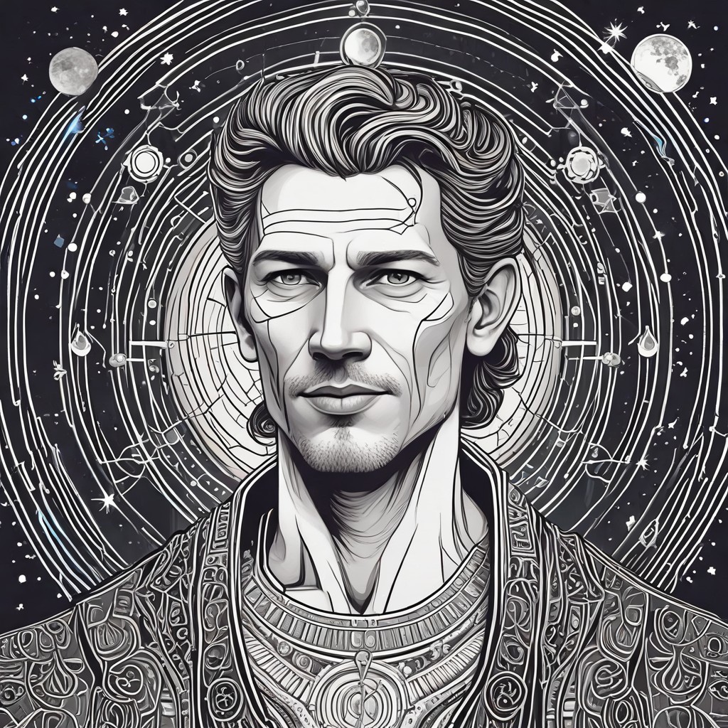 God of Constellation Photo Style