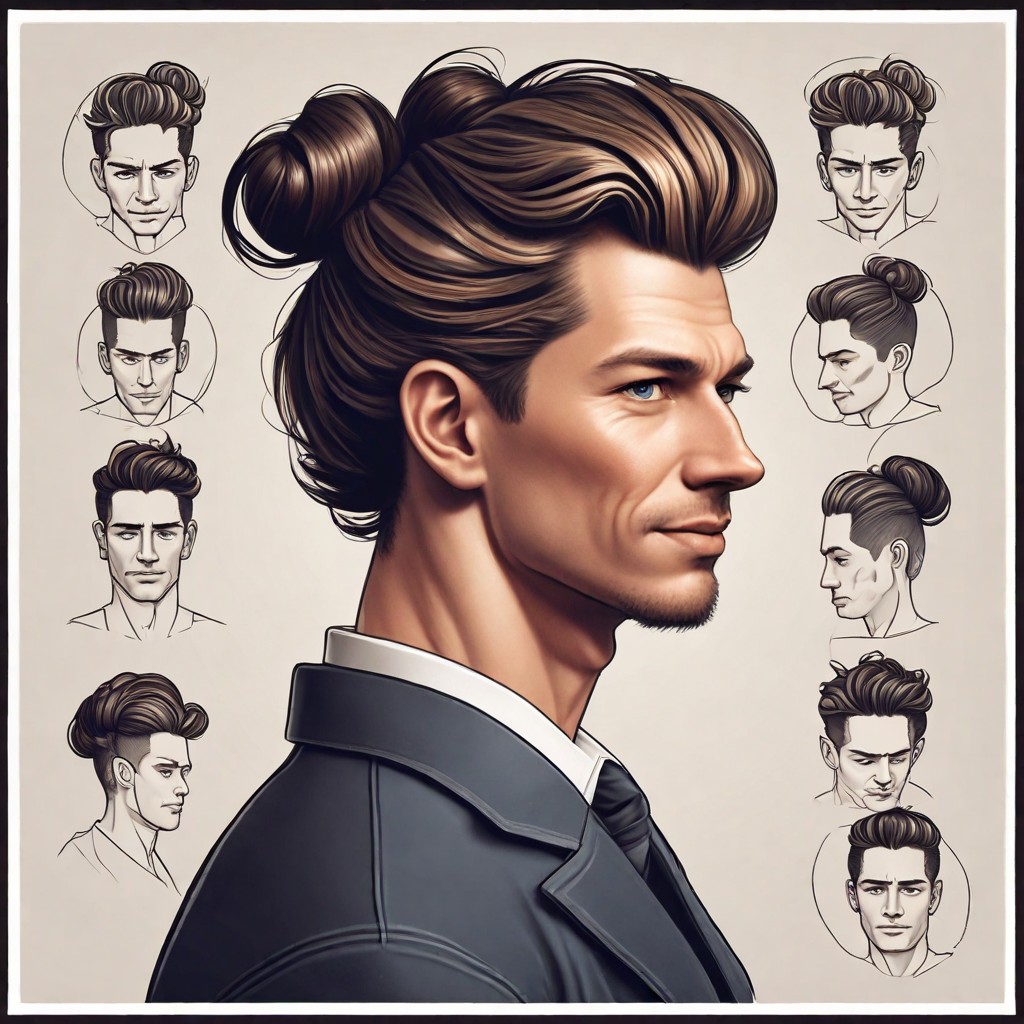 Hair Bun Photo Style