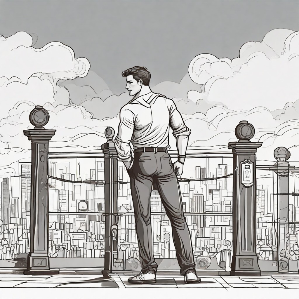 Converted Hugging image