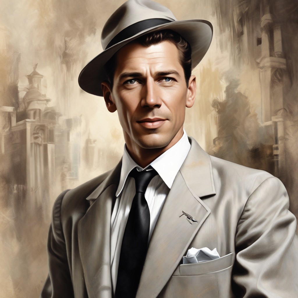 Humphrey Bogart in Casablanca Photo Style