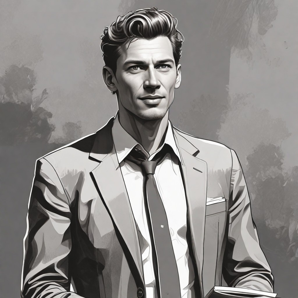 Imagine Him Giving a Speech Photo Style