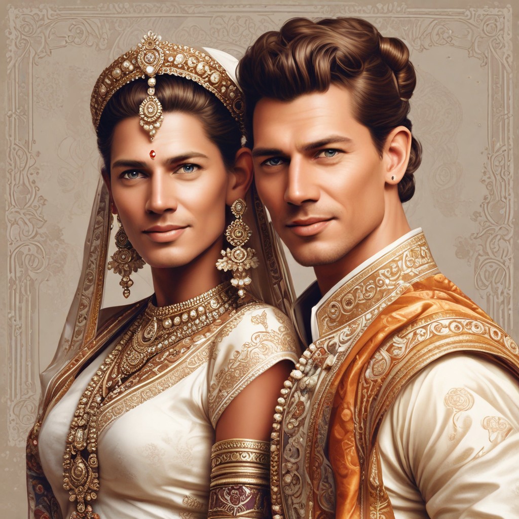 Indian Wedding Couple Photo Style