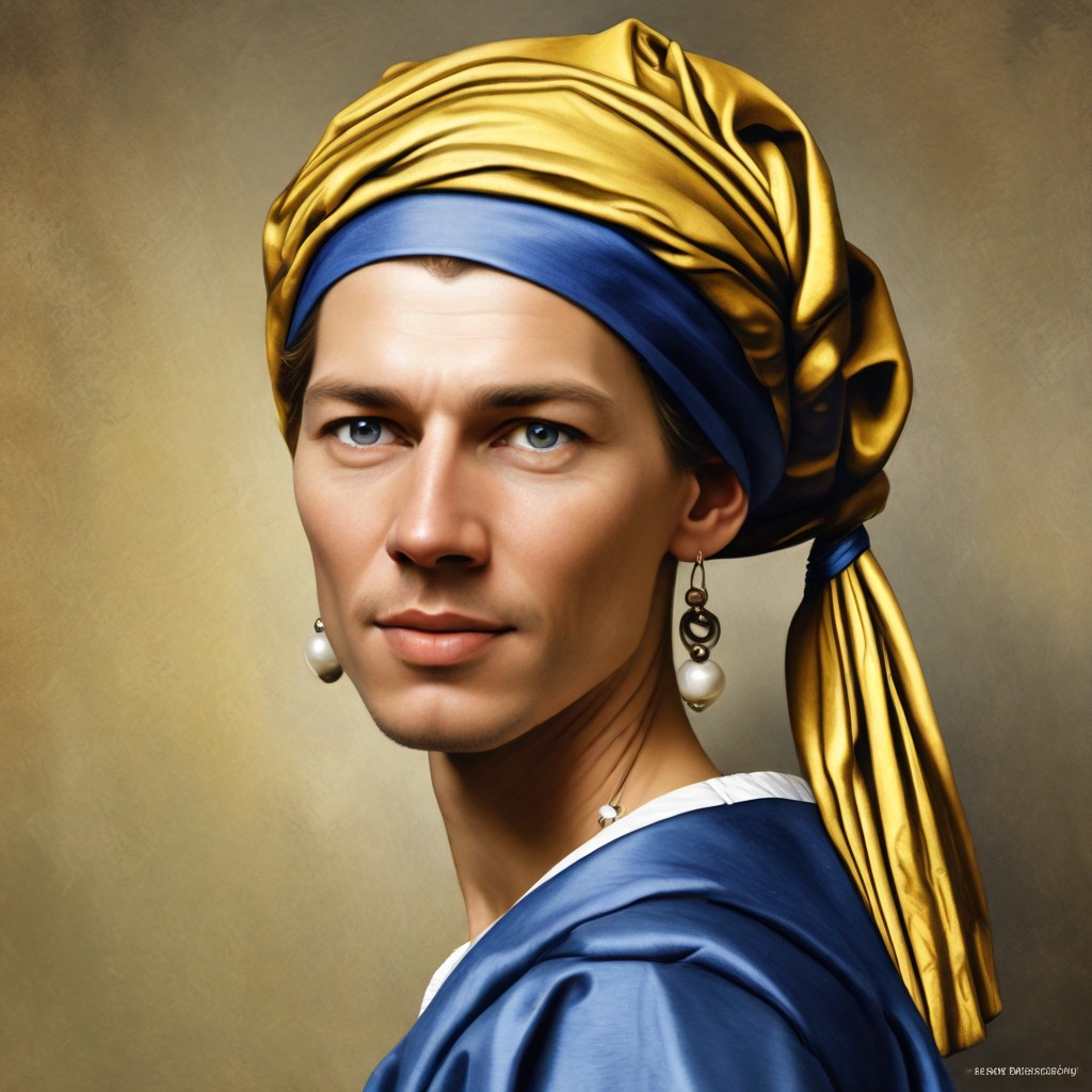 Jan Vermeer – Girl with a Pearl Earring Photo Style
