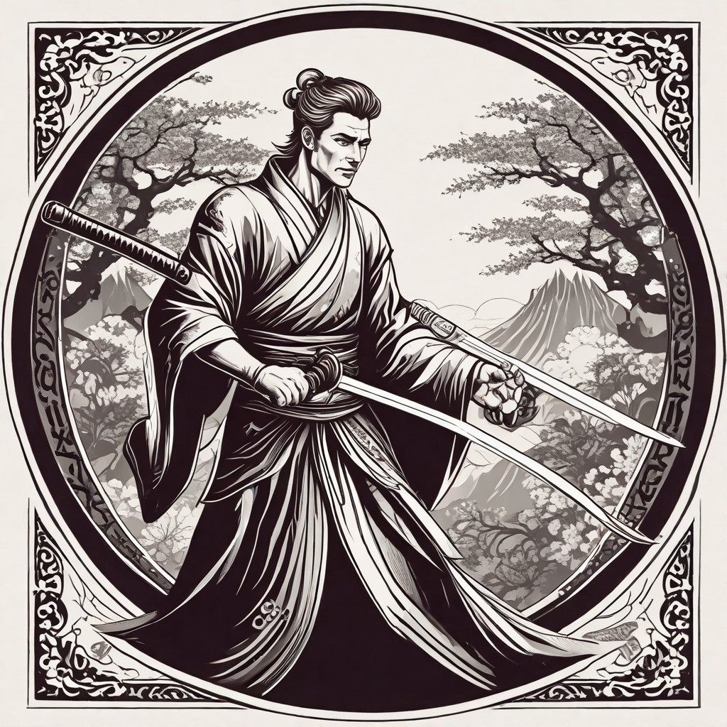 Japanese Katana Photo Style