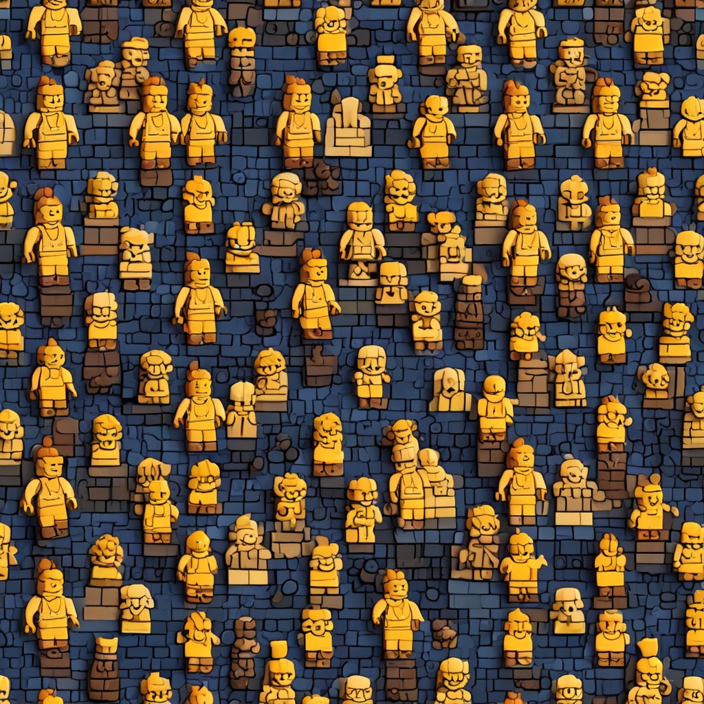 LEGO Minifigure Photo Style