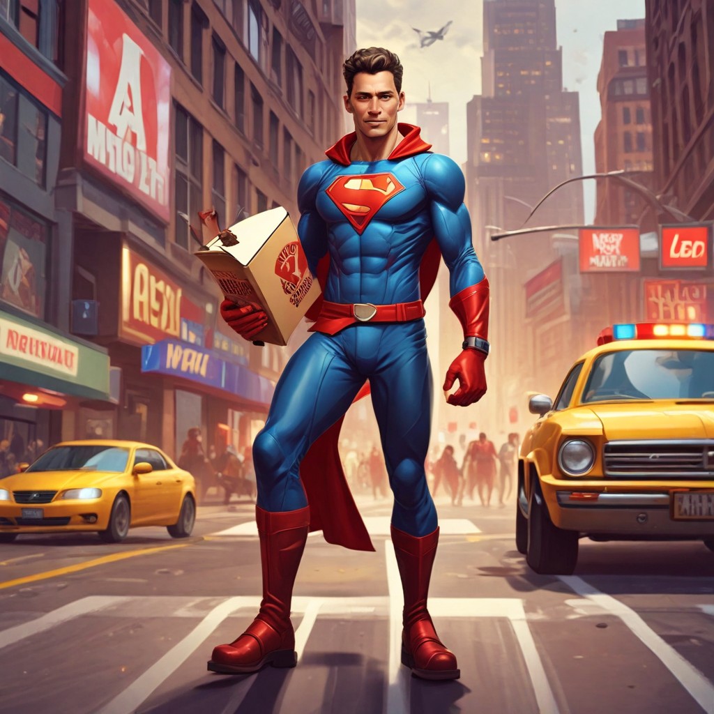 Converted Marvel Hero, Delivery Hero image