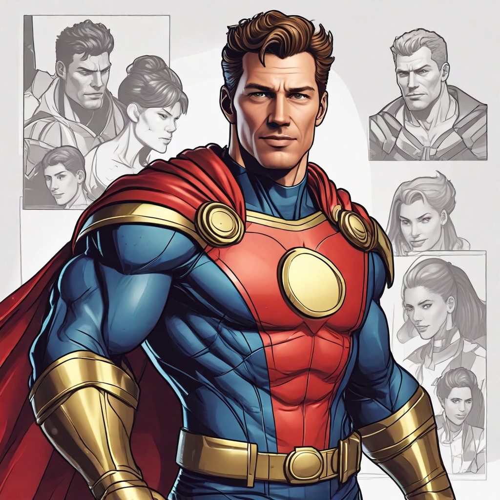 Marvel Hero Photo Style