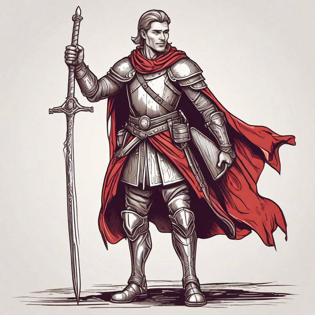 Medieval Soldier Photo Style