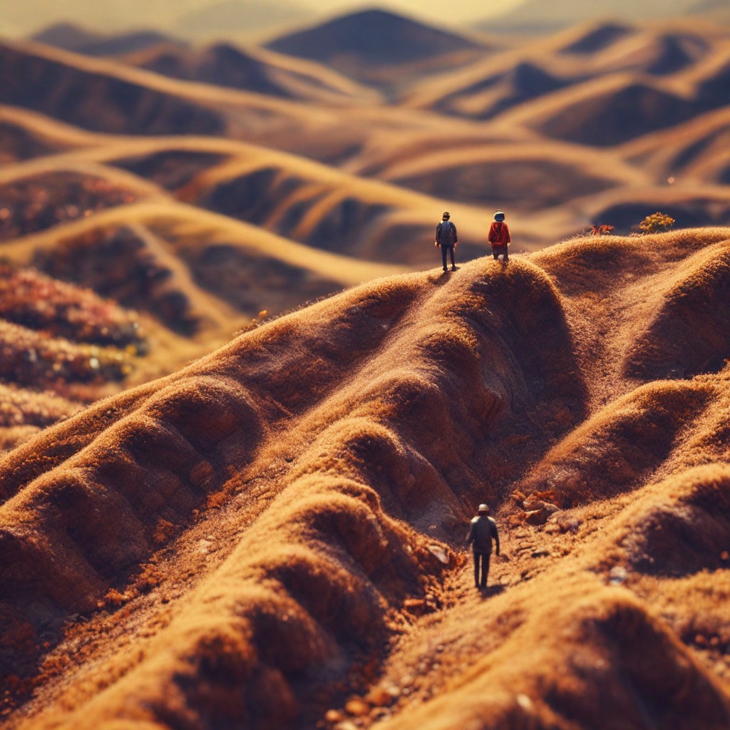 Miniature Hills Traveler Photo Style