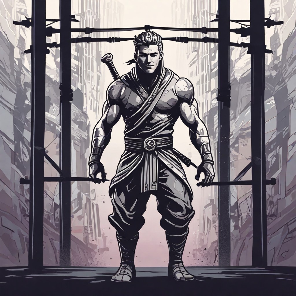 Ninja Warrior Photo Style