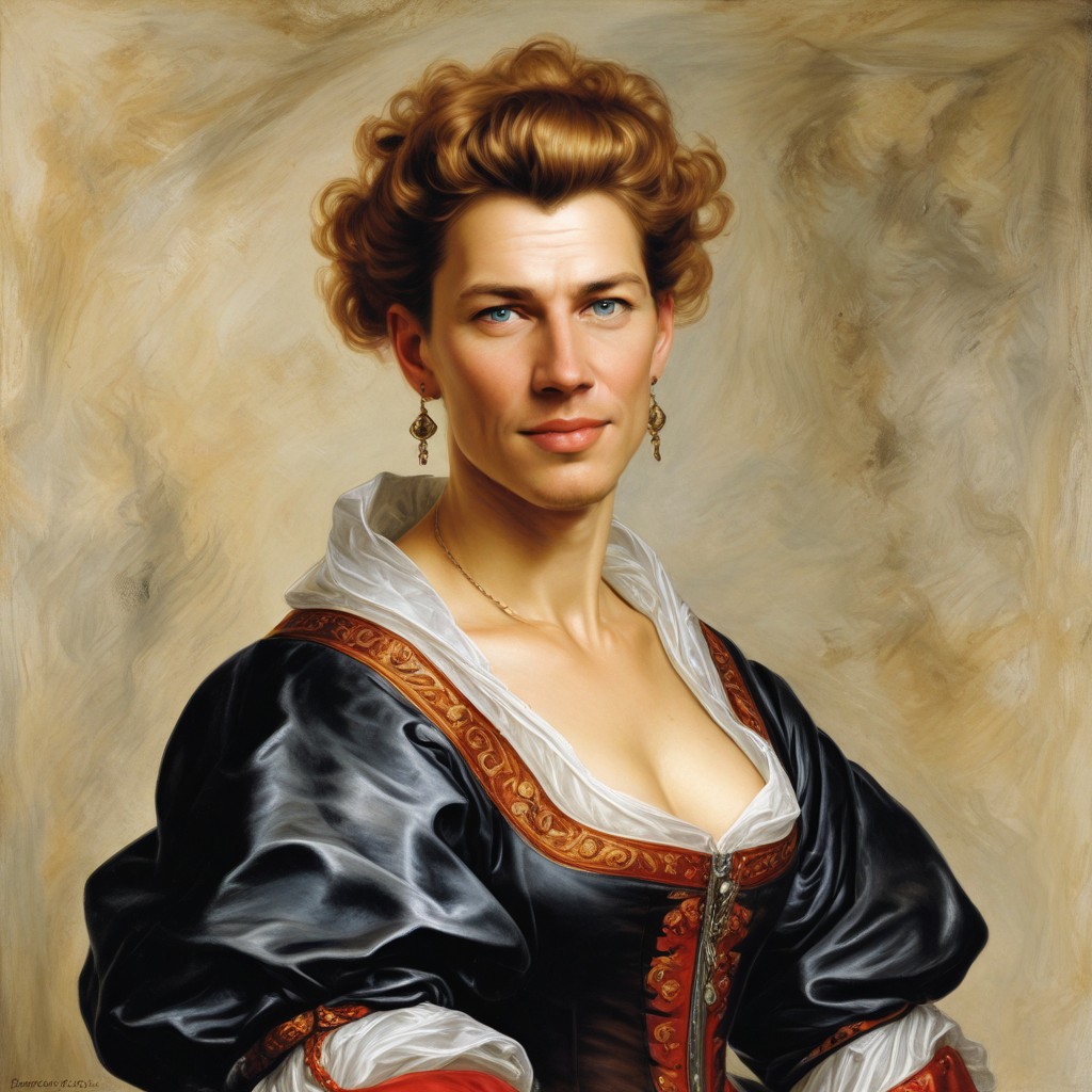 Portrait of Susanna Lunden by Peter Paul Rubens Photo Style