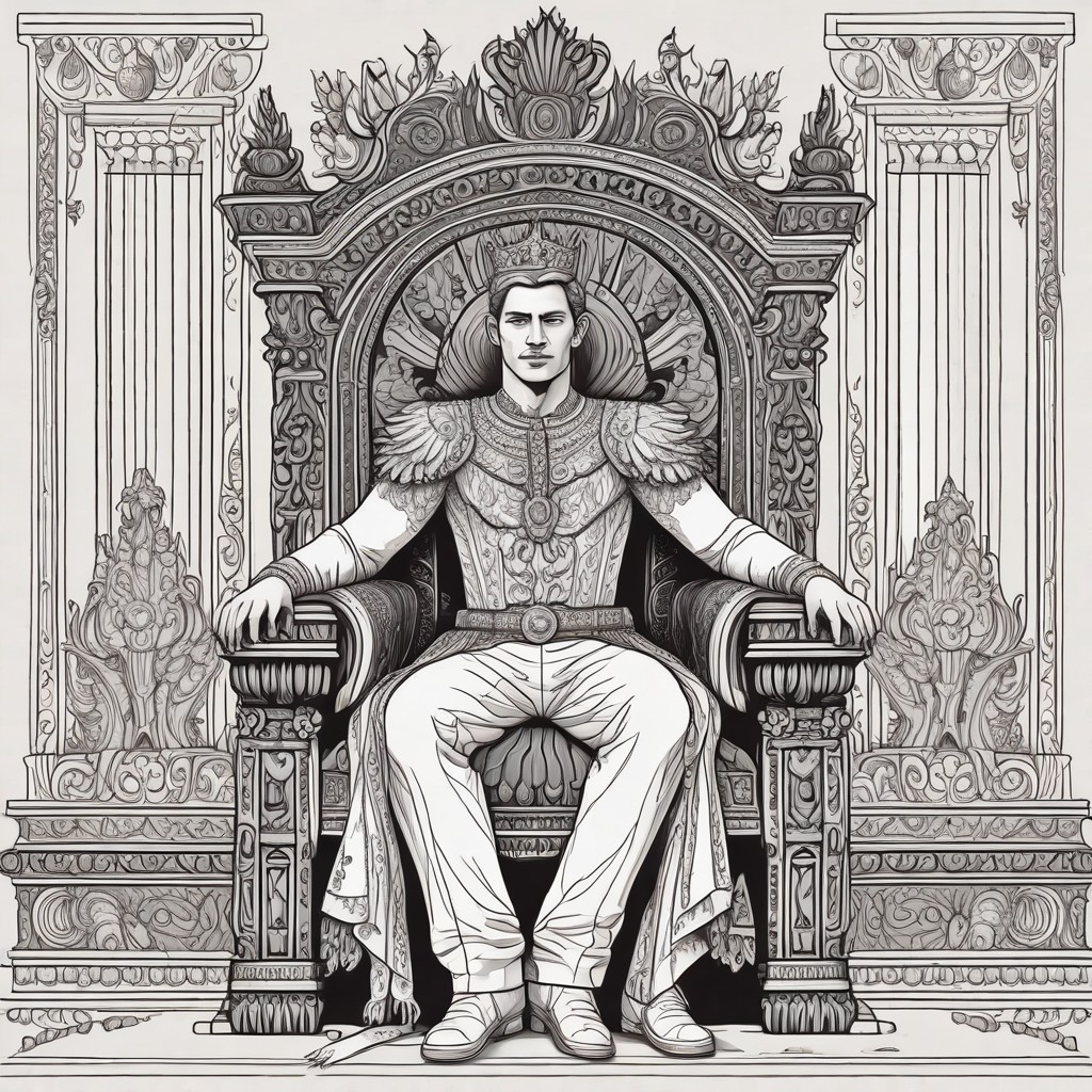 Queen on the Throne Photo Style