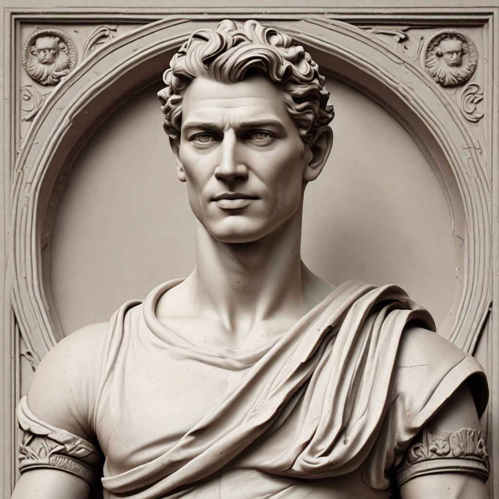 Roman Statue Photo Style