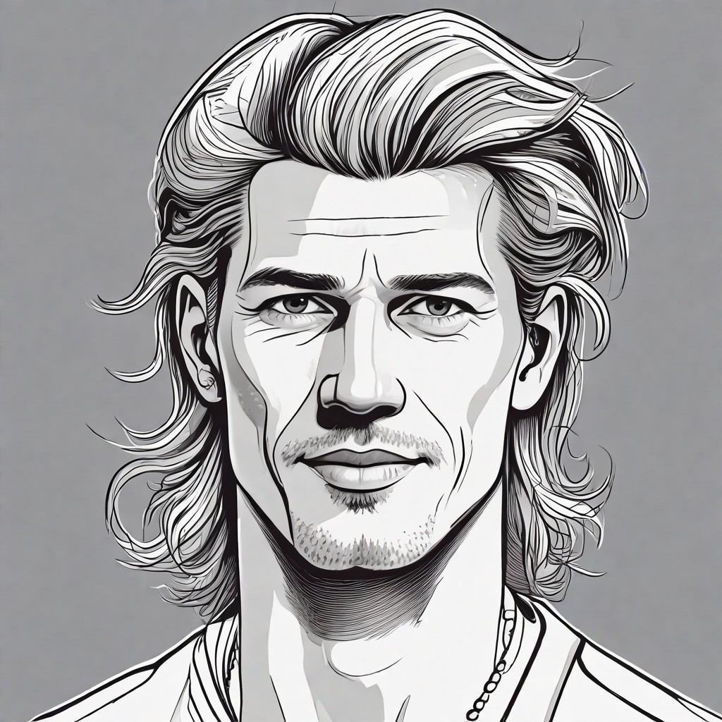 Short Mullet Photo Style