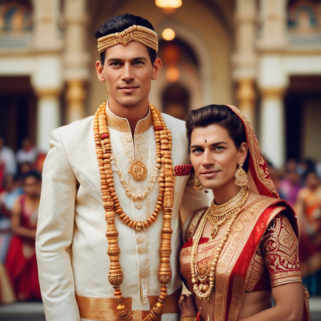 South Indian Hindu Wedding Look Photo Style