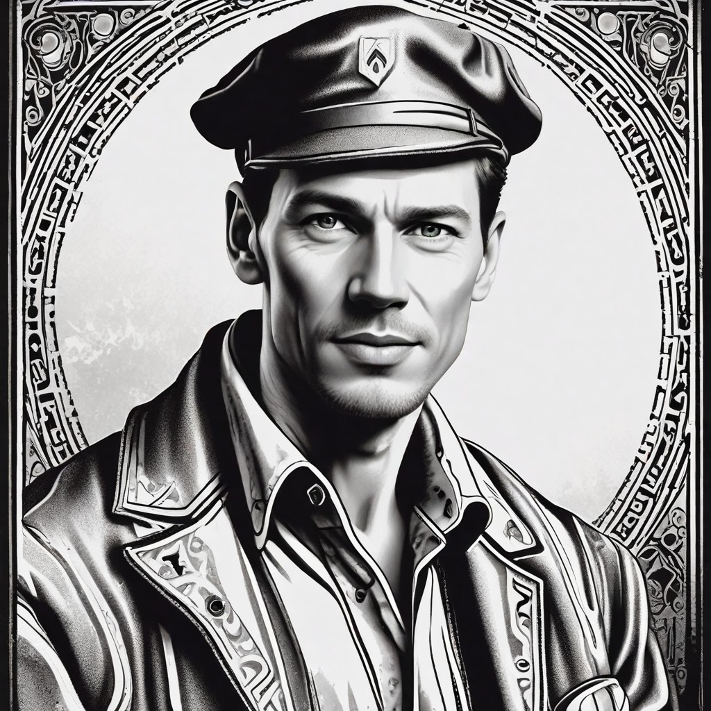 Stencil Art Photo Style