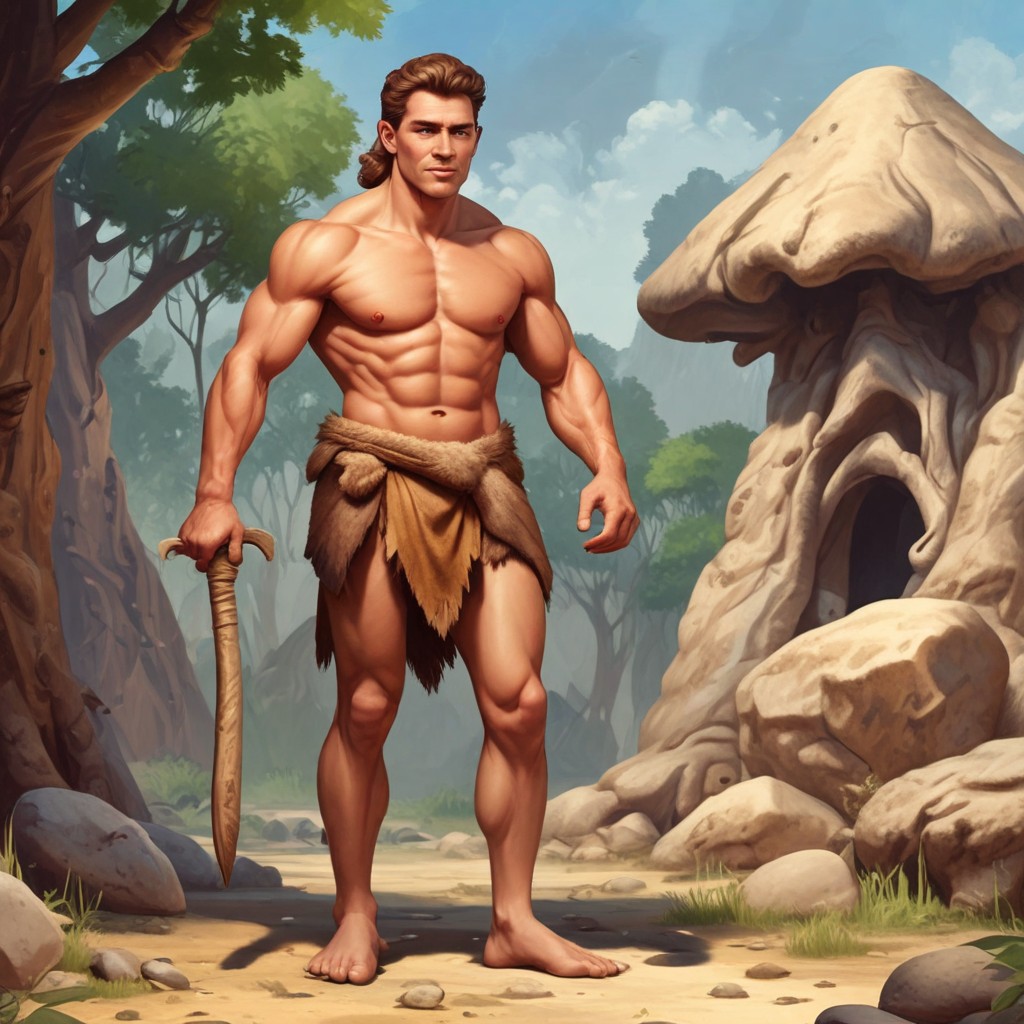 Stone Age Photo Style