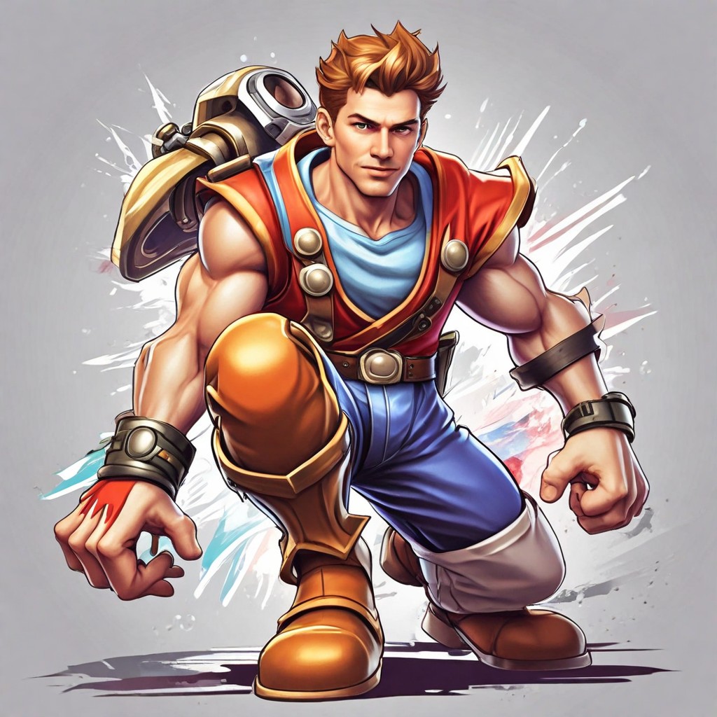 Super Smash Bros Photo Style