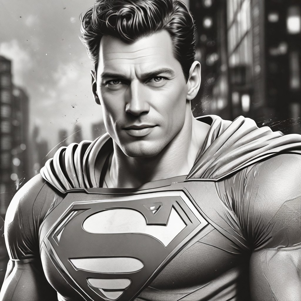 Superman in Movies Photo Style