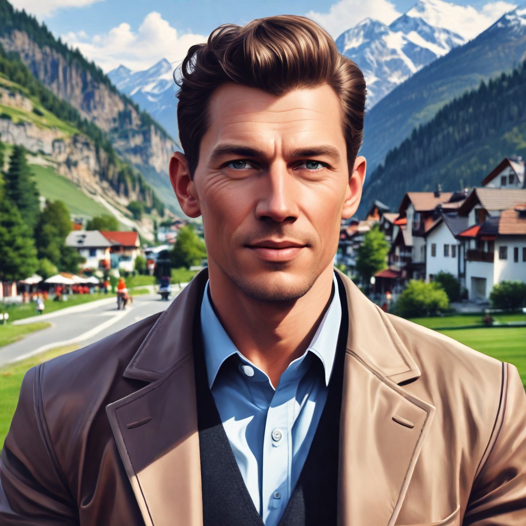 Switzerland Man Photo Style