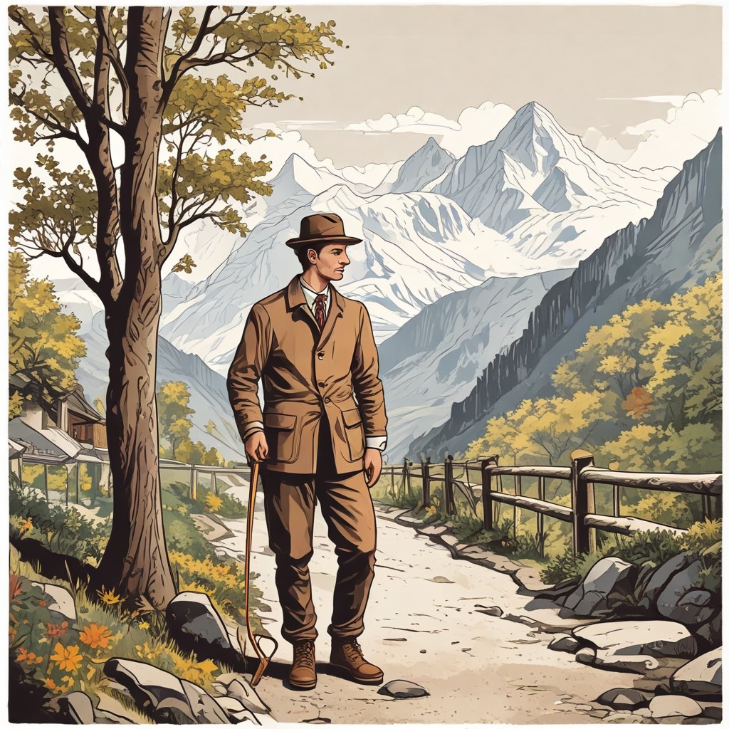 Switzerland Yodler Photo Style