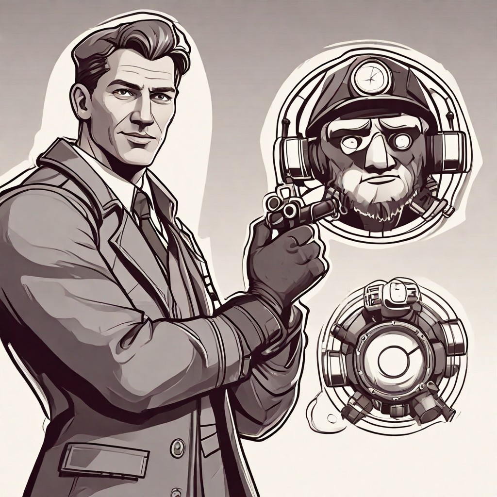 Team Fortress Photo Style