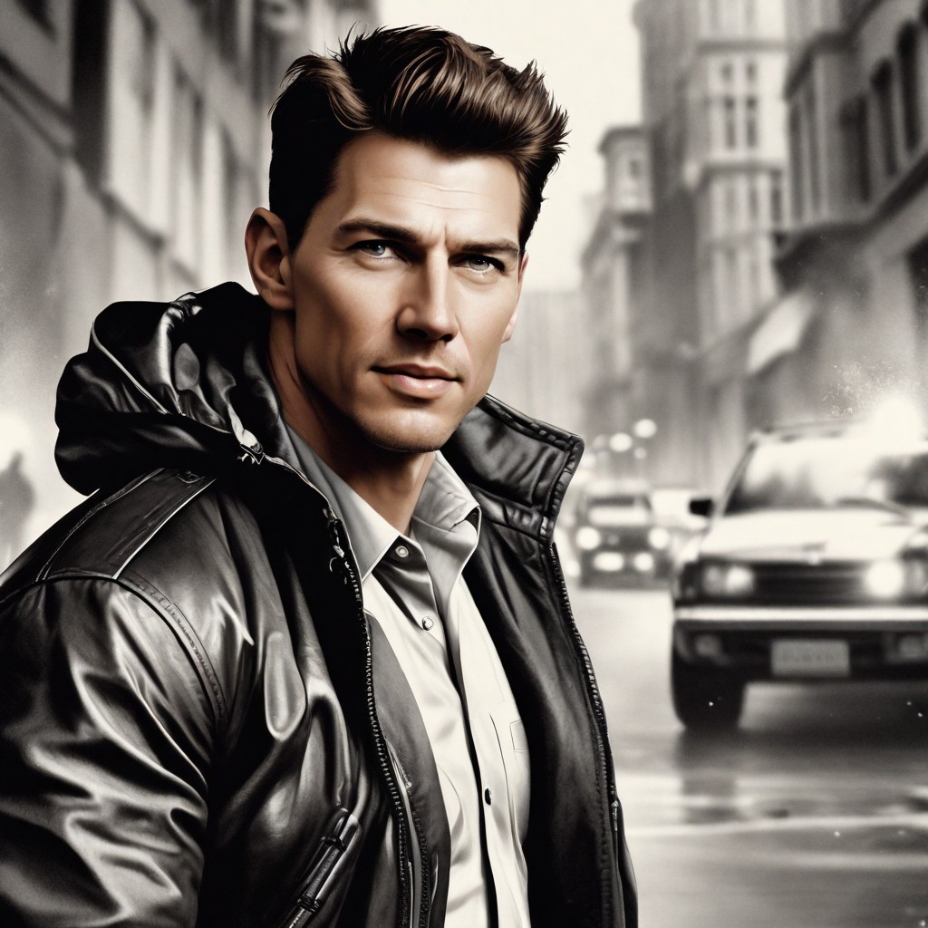 Tom Cruise in Mission Impossible Photo Style