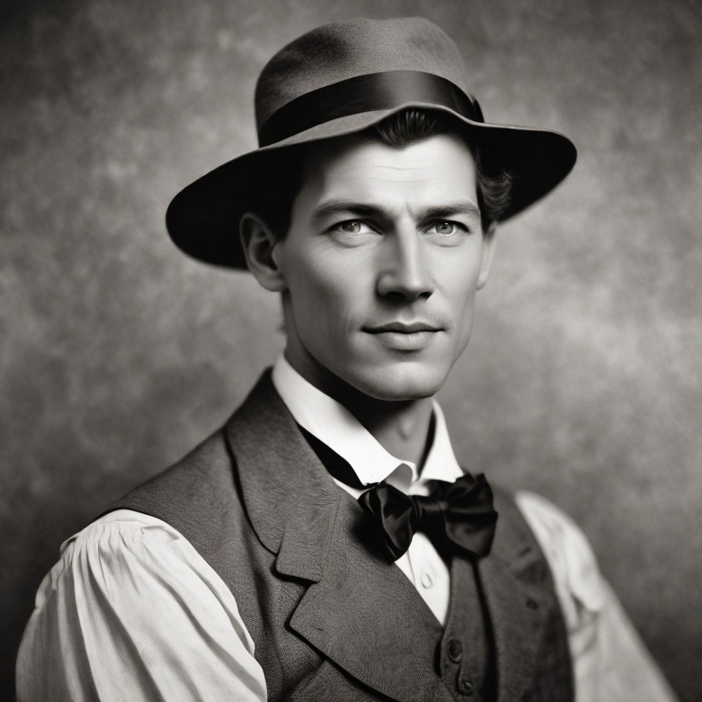 Turn of the Century Portrait Photo Style