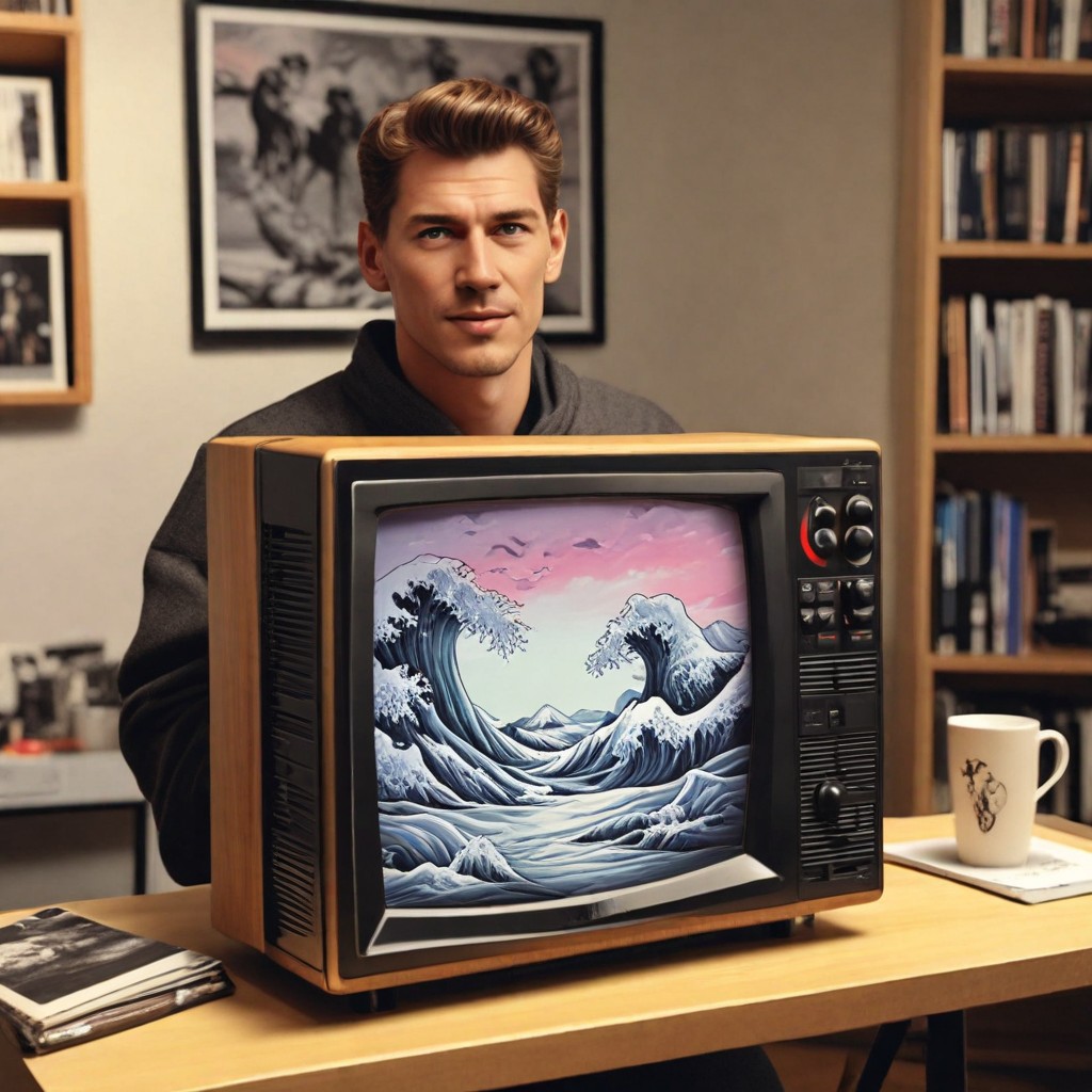 Converted Unboxing Kioto TV CRT Portable image