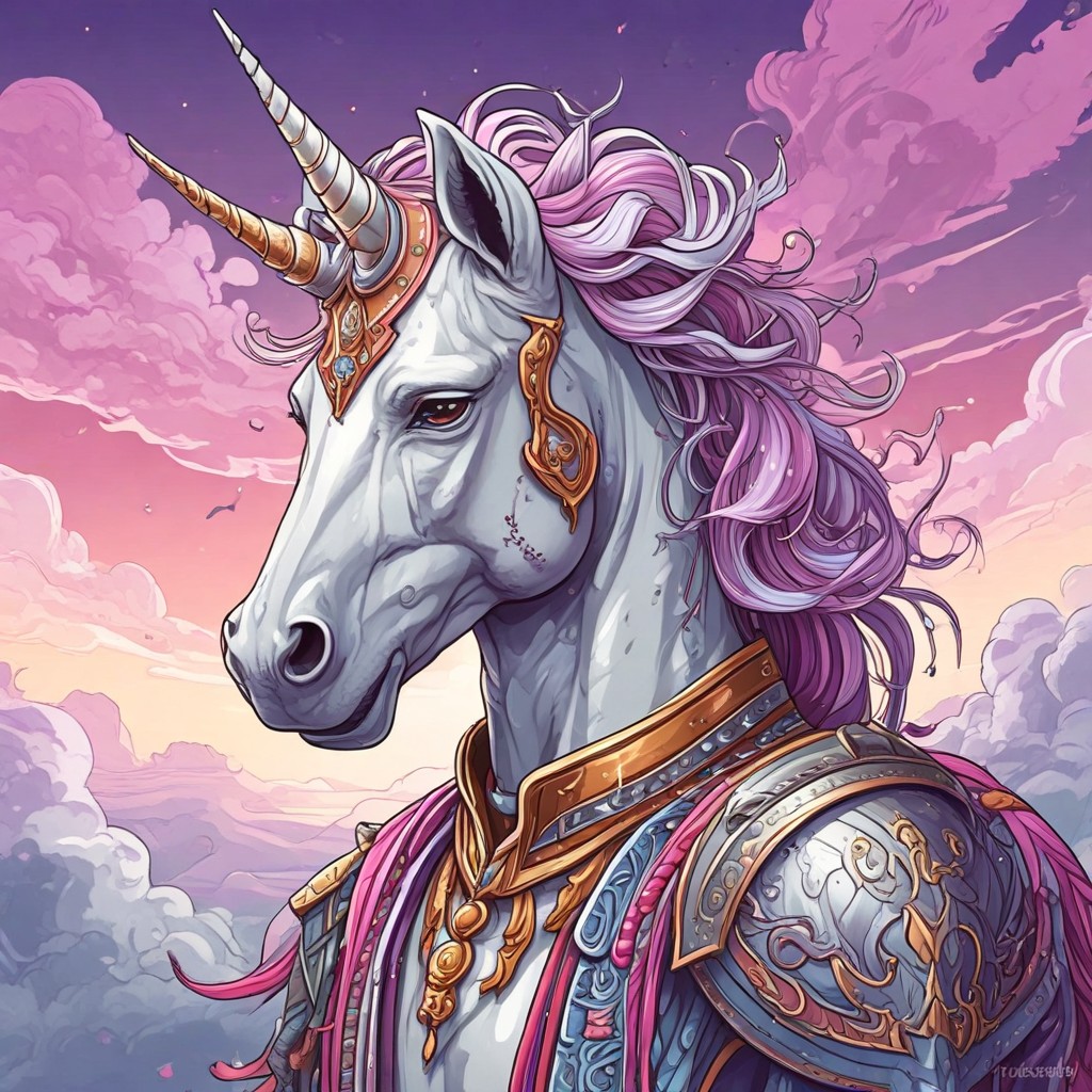 Unicorn Man Photo Style