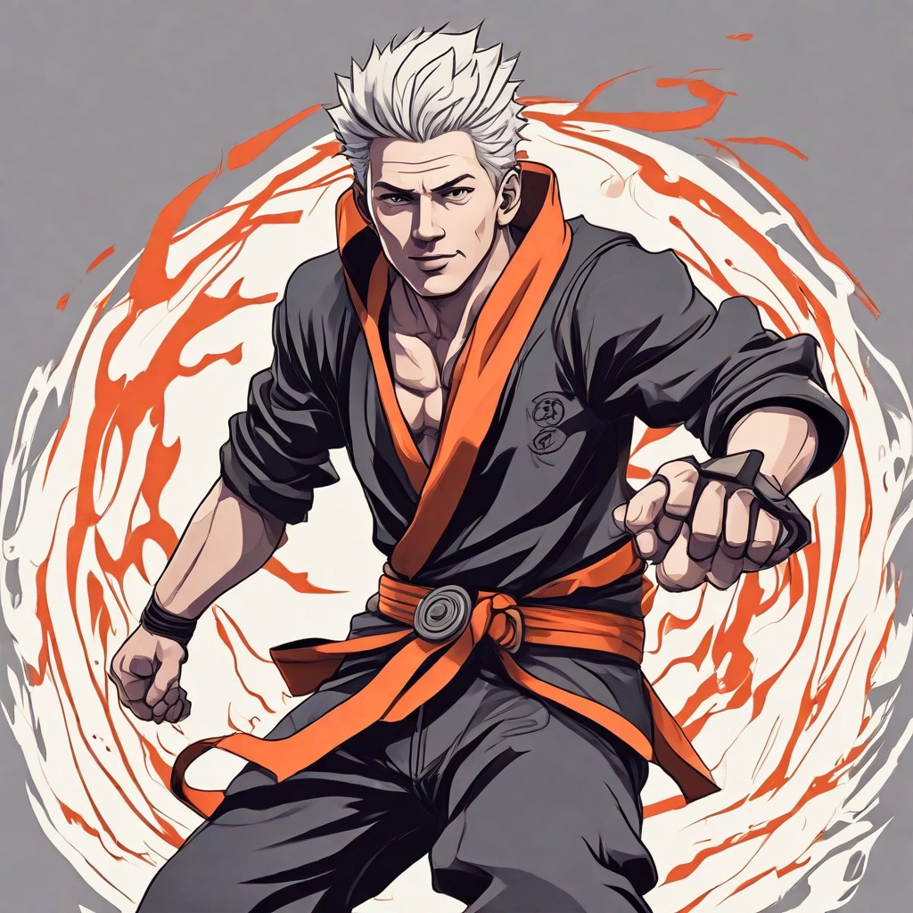 Usamakki Naruto Fighting Photo Style