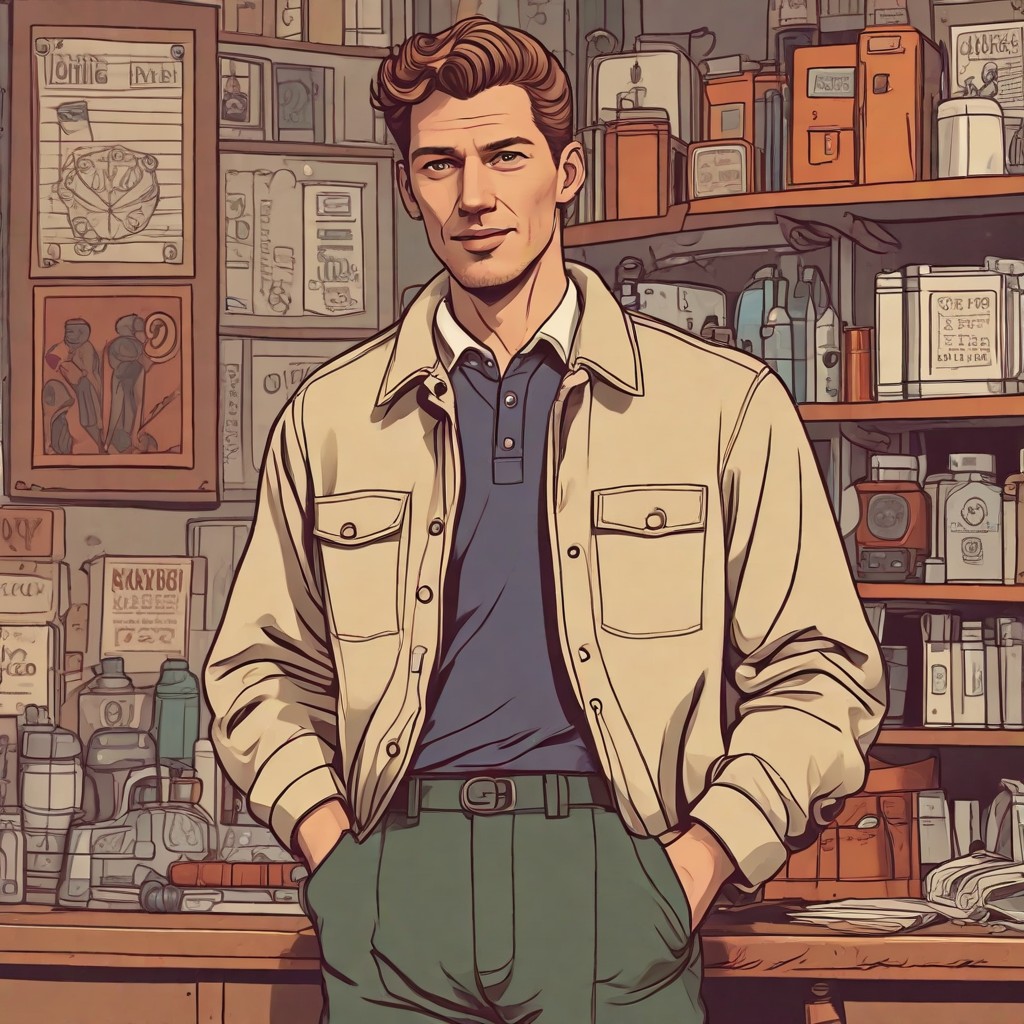 Vintage Lofi Workwear Photo Style