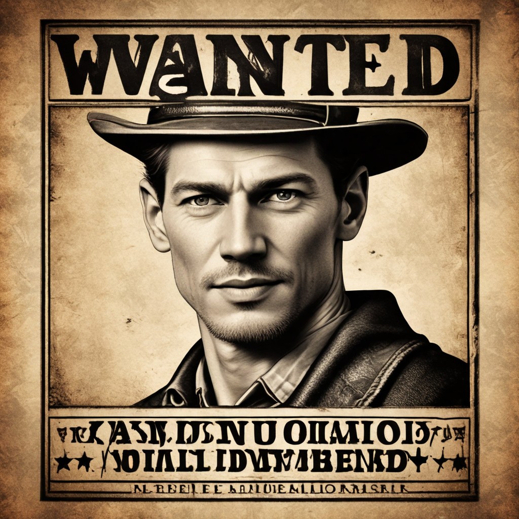 Wanted Poster Photo Style