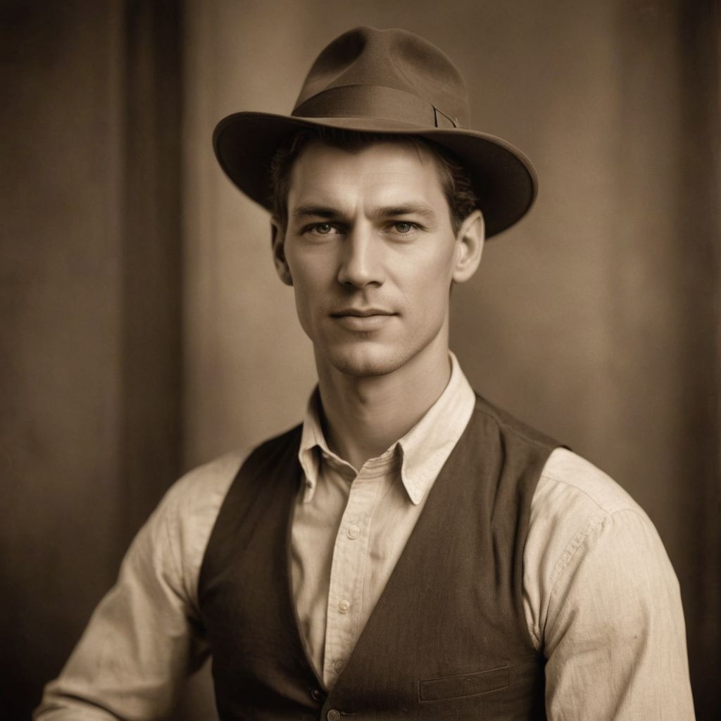 1920 Sepia Photo Style