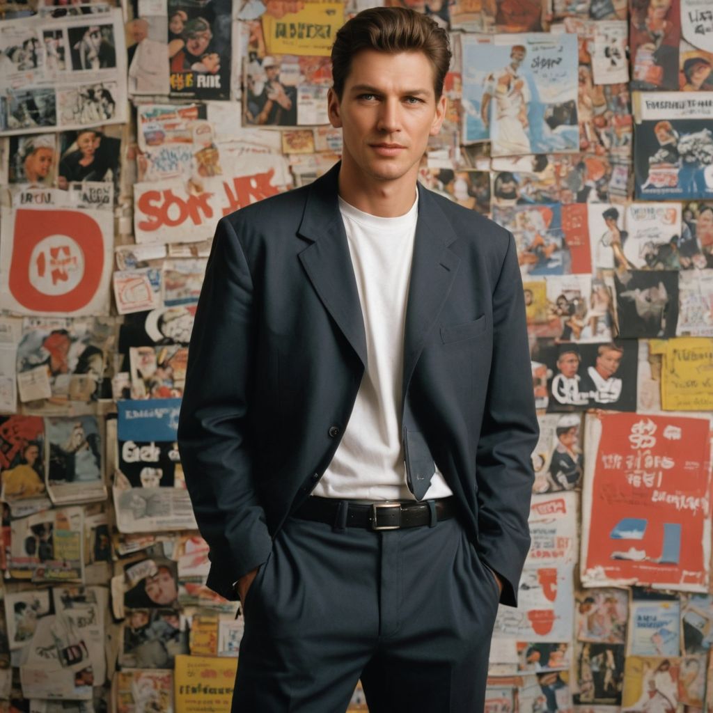 90s CK One Ads Photo Style