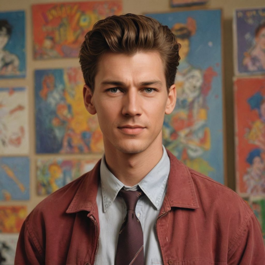 90s High School Photo Style