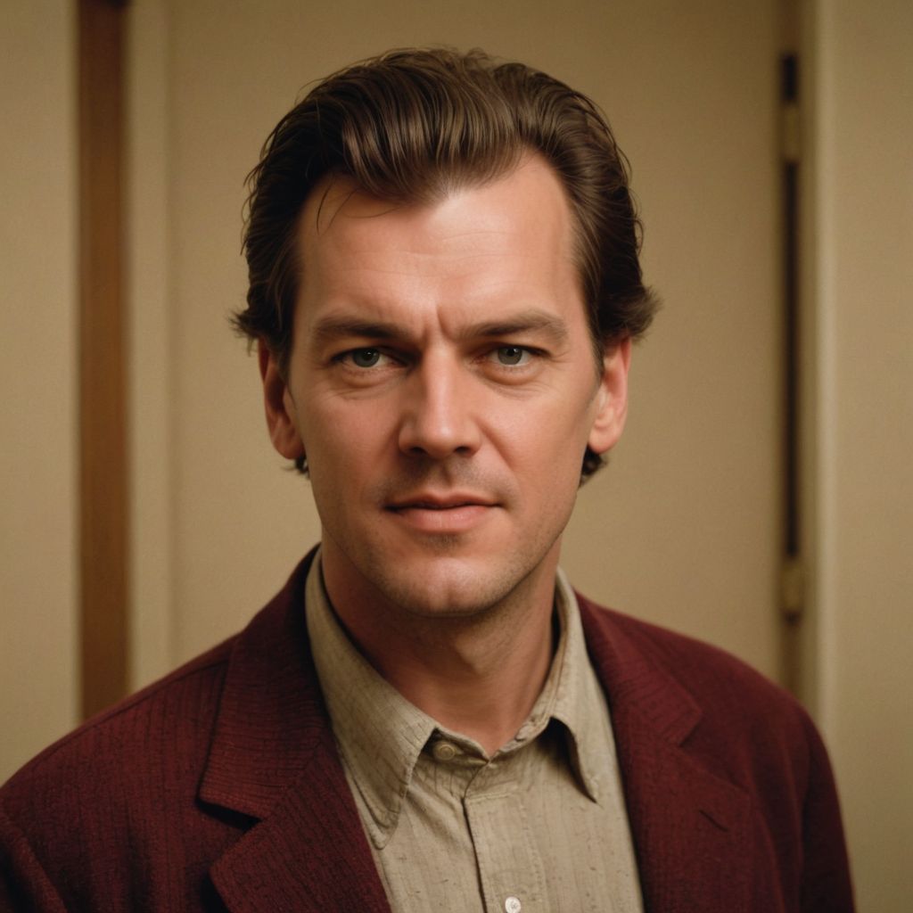 Angry Look Like Jack Nicholson in The Shining Photo Style