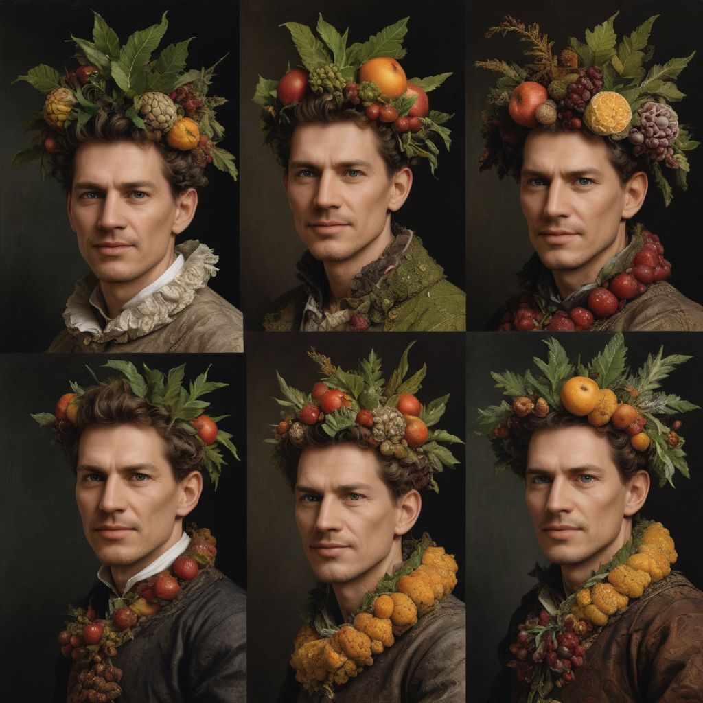 Arcimboldo Quattro Stagioni Photo Style