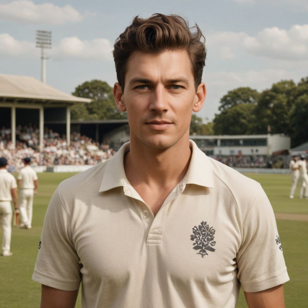 As a Cricketer Photo Style