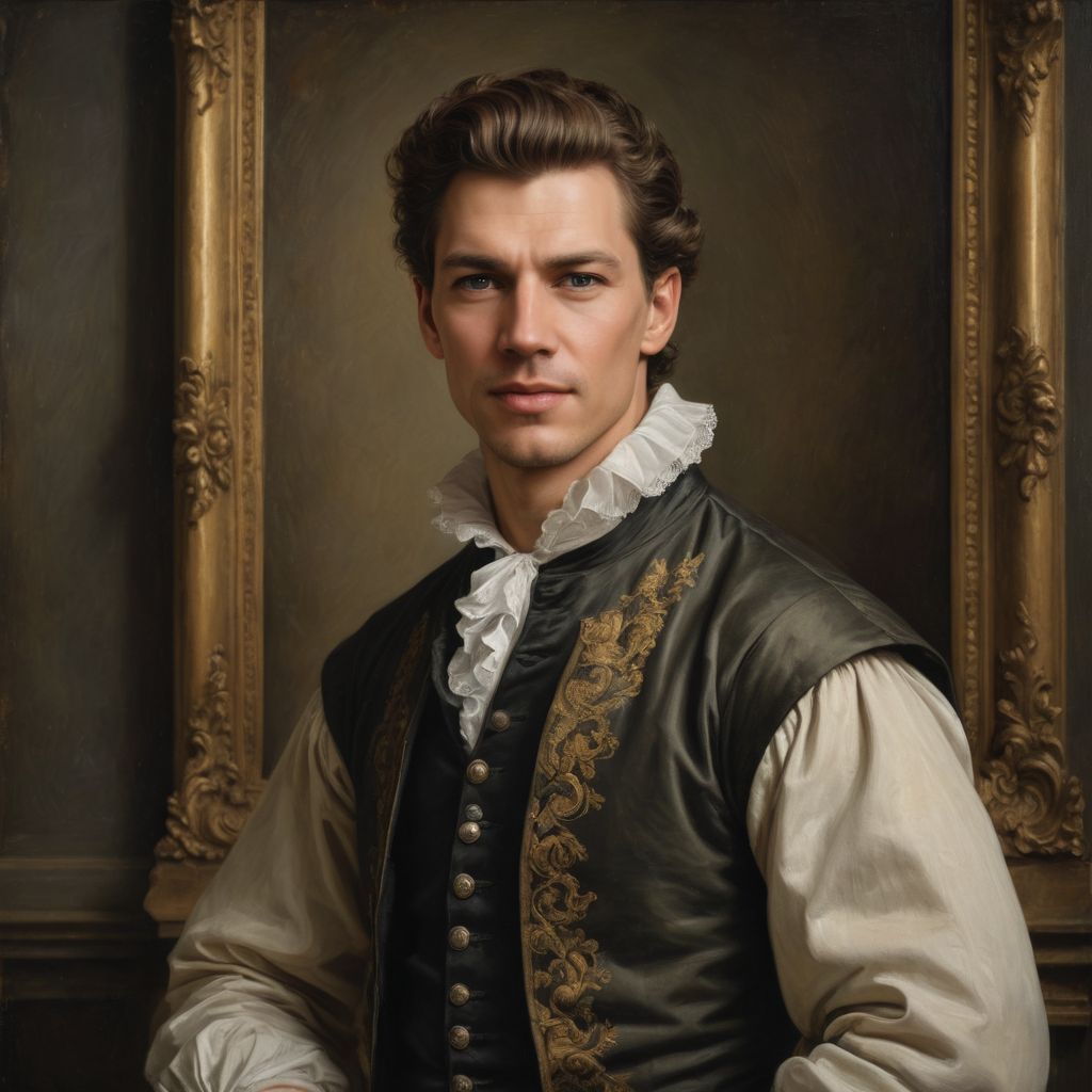 Baroque Painting in Oil Photo Style