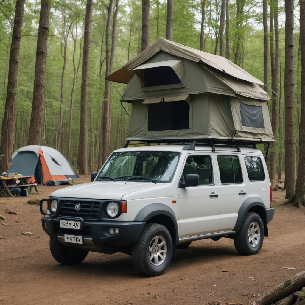 Camping with Swag and Jimny Photo Style