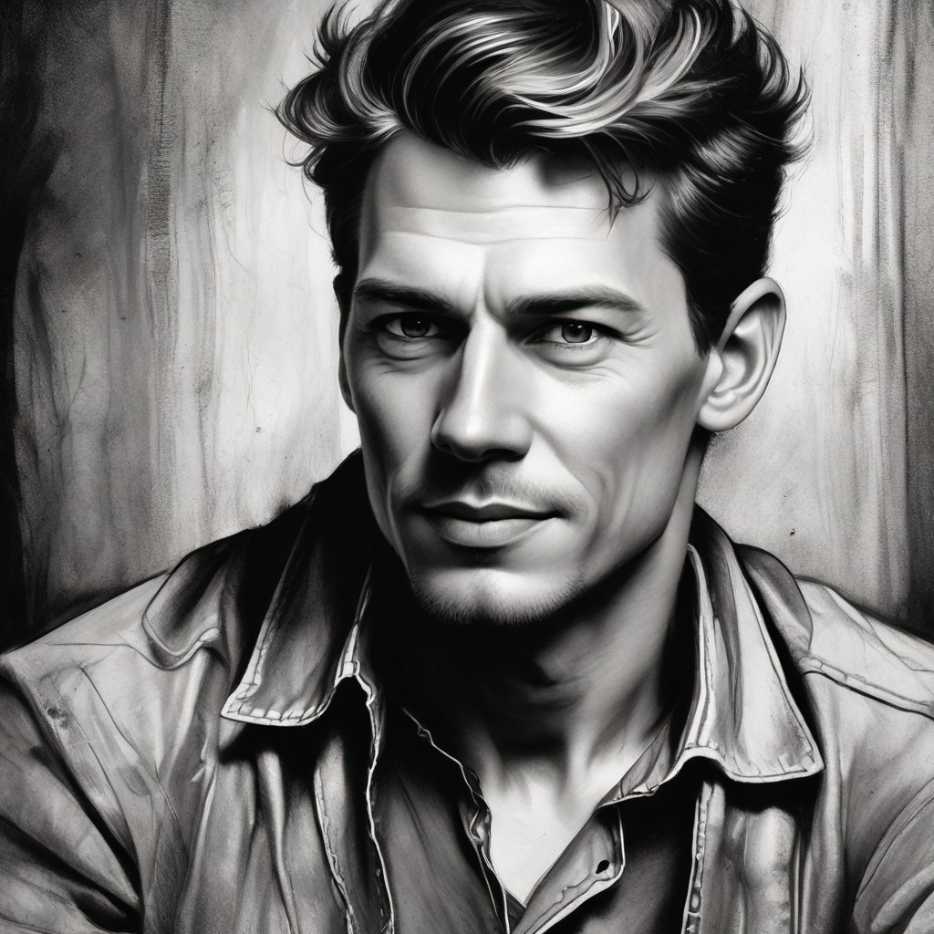 Charcoal Dark Room Photo Style