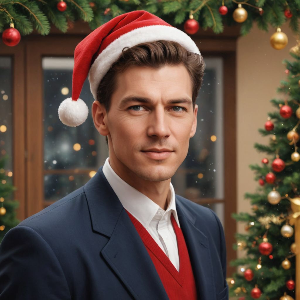 Christmas Greeting Photo Style