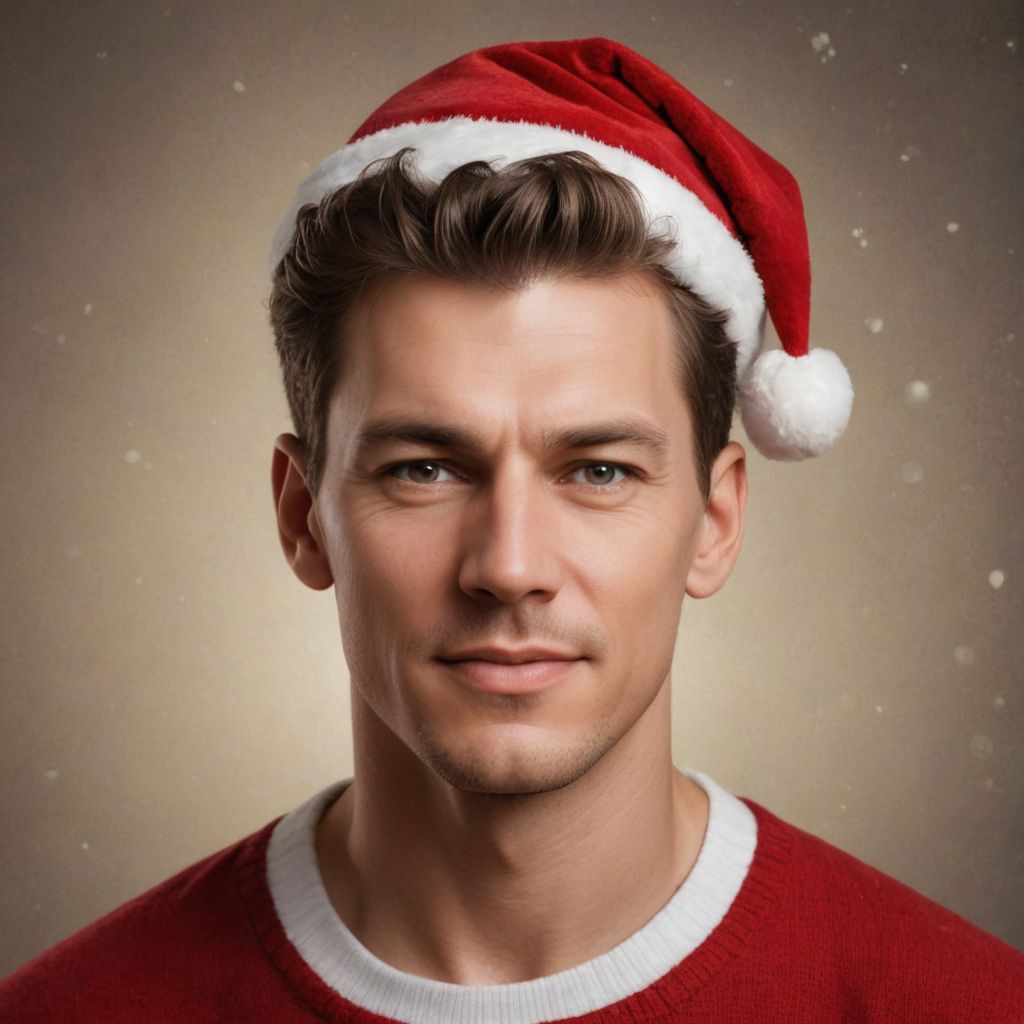 Christmas Headshots Photo Style