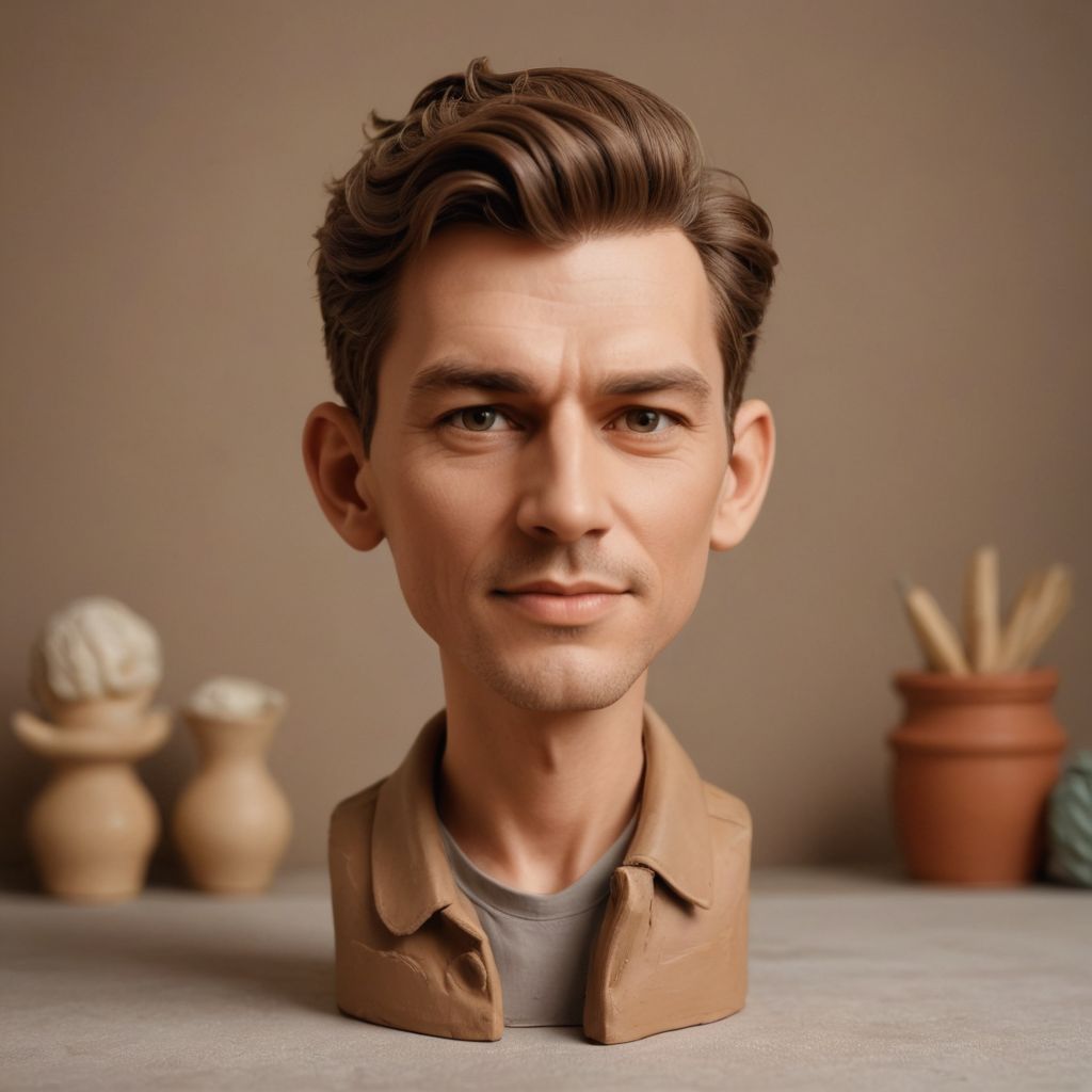 Clay Cartoon Photo Style