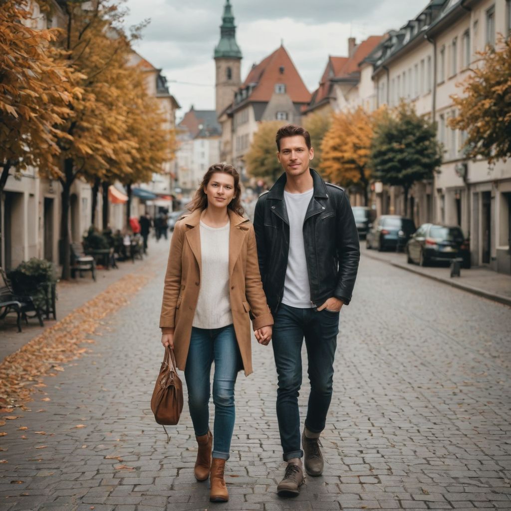 Couple in Germany Photo Edit Photo Style
