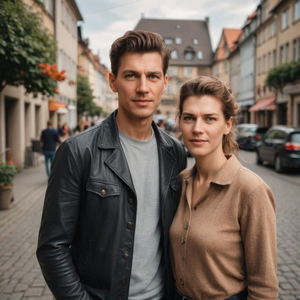 Couple Living in Germany Photo Style